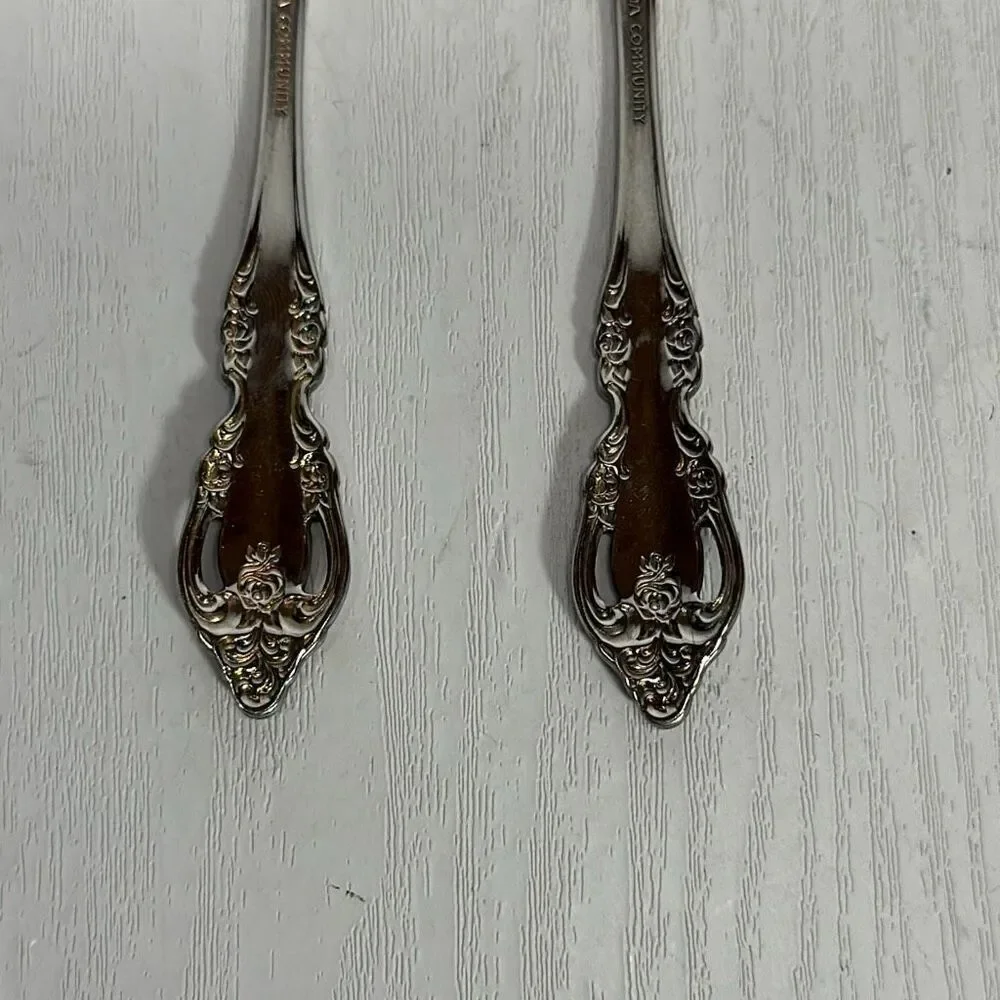Oneida Community Brahms Stainless‎ Steel Flatware Bundle Cocktail Spoon set of 3